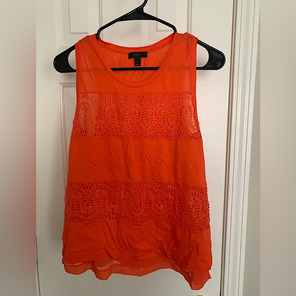 J crew orange size S